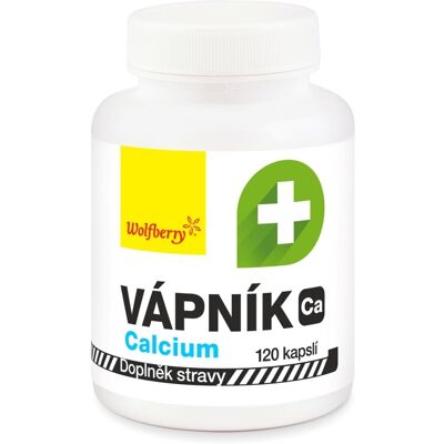 Wolfberry Vápník 120 kapslí Wolfberry Vápník 120 kapslí