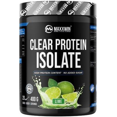 MAXXWIN CLEAR PROTEIN ISOLATE 400 g limetka MAXXWIN CLEAR PROTEIN ISOLATE 400 g limetka