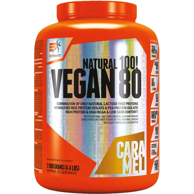 Extrifit Vegan 80 - Rostlinný Protein - 2000 g Extrifit Vegan 80 - Rostlinný Protein - 2000 g