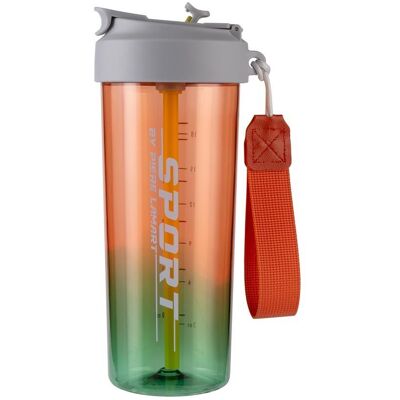 LAMART LT4073 Fit 600 ml sportovní lahev zelená/oranžová LAMART LT4073 Fit 600 ml sportovní lahev zelená/oranžová