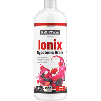 Survival Ionix Hypotonic Drink 1000 ml lesní plody Survival Ionix Hypotonic Drink 1000 ml lesní plody
