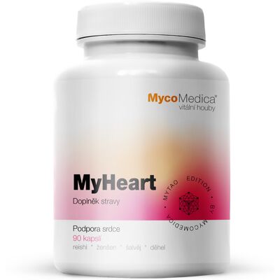 MycoMedica MyHeart Podpora srdce - Doplnky stravy MycoMedica MyHeart Podpora srdce - Doplnky stravy