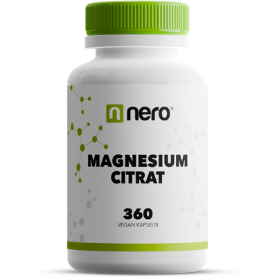 NERO Magnesium Citrat 360 kapslí NERO Magnesium Citrat 360 kapslí