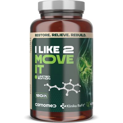 Carnomed I like 2 MOVE IT přírodní kolagen 120 kapslí Carnomed I like 2 MOVE IT přírodní kolagen 120 kapslí