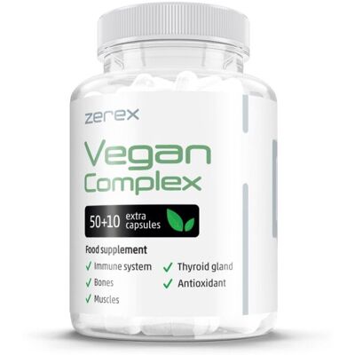 Zerex Vegan Komplex 60 kapslí Zerex Vegan Komplex 60 kapslí