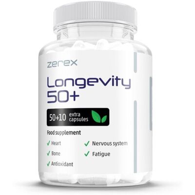 Zerex Dlouhověkost 50+ 60 kapslí Zerex Dlouhověkost 50+ 60 kapslí