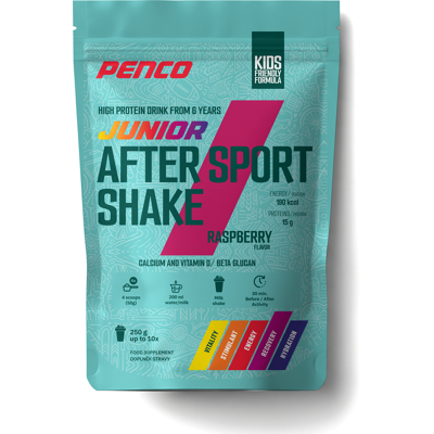 Penco Junior after sport shake malina 250 g Penco Junior after sport shake malina 250 g