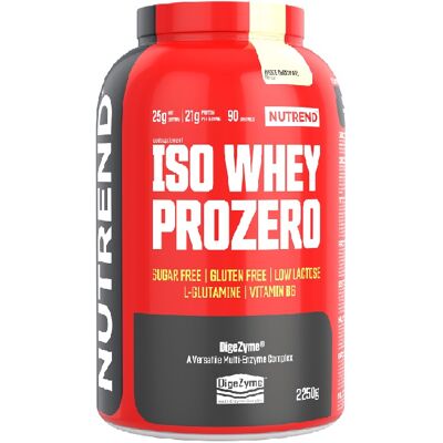 Nutrend Iso Whey Prozero Bílá Čokoláda - Proteinový Prášek Nutrend Iso Whey Prozero Bílá Čokoláda - Proteinový Prášek