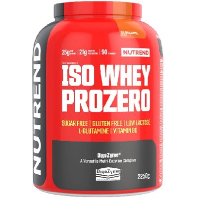 Nutrend Iso Whey PROZero - Slaný Karamel - Proteinový prášek Nutrend Iso Whey PROZero - Slaný Karamel - Proteinový prášek