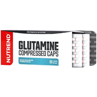 Nutrend Glutamin Komprimované Kapsle - 120 kapslí - Doplněk stravy pro regeneraci svalů Nutrend Glutamin Komprimované Kapsle - 120 kapslí - Doplněk stravy pro regeneraci svalů