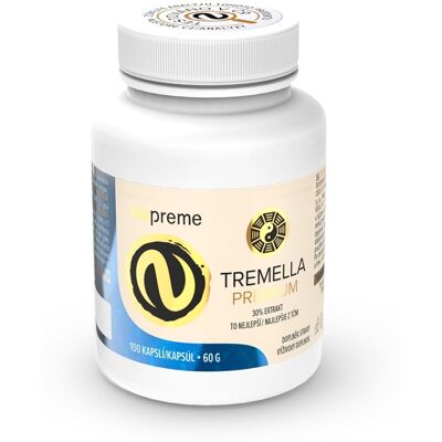 Nupreme Tremella Premium extrakt 100 kapslí Nupreme Tremella Premium extrakt 100 kapslí