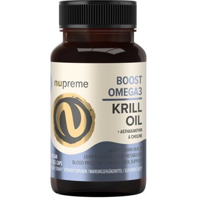 Nupreme Omega 3 Krillový olej 60 kapslí Nupreme Omega 3 Krillový olej 60 kapslí