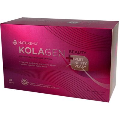 NatureVia Kolagen Beauty+ 60 sáčků NatureVia Kolagen Beauty+ 60 sáčků