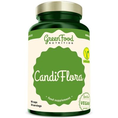 GreenFood Nutrition CandiFlora 90 kapslí - Doplněk stravy GreenFood Nutrition CandiFlora 90 kapslí - Doplněk stravy