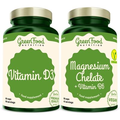 GREENFOOD NUTRITION - Mg cheláty - 90 tablet - Doplněk stravy GREENFOOD NUTRITION - Mg cheláty - 90 tablet - Doplněk stravy