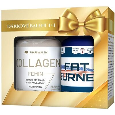 Pharma Activ Collagen Femin + Fat Burner 90 tobolek + 90 kapslí Pharma Activ Collagen Femin + Fat Burner 90 tobolek + 90 kapslí