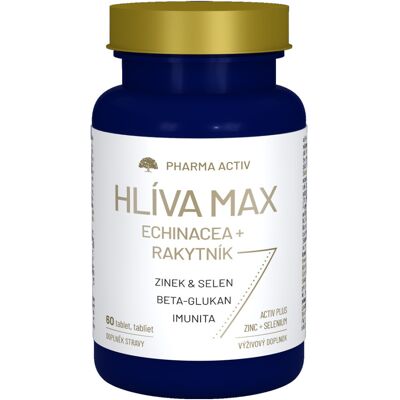 Pharma Activ HLÍVA MAX Echinacea + Rakytník 60 tablet Pharma Activ HLÍVA MAX Echinacea + Rakytník 60 tablet