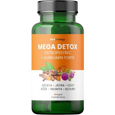 MOVIT ENERGY Mega Detox - Podpora jater & detox MOVIT ENERGY Mega Detox - Podpora jater & detox