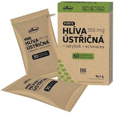 Vitar EKO Hlíva ústřičná 60 kapslí Vitar EKO Hlíva ústřičná 60 kapslí