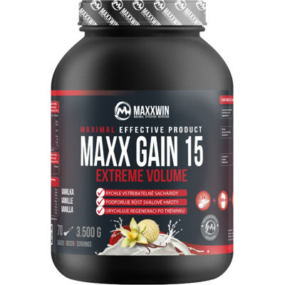 MAXXWIN MAXX GAIN 15 vanilka 3500 g MAXXWIN MAXX GAIN 15 vanilka 3500 g