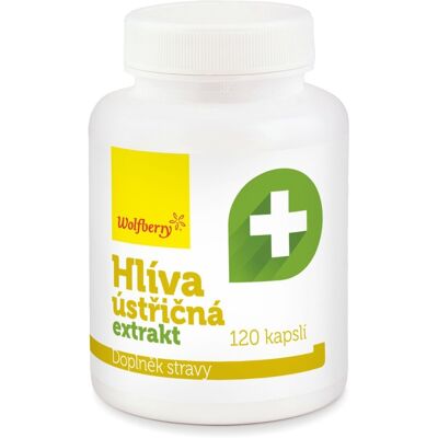 Wolfberry Hlíva ústřičná extrakt 120 kapslí Wolfberry Hlíva ústřičná extrakt 120 kapslí