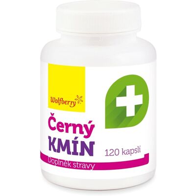 Wolfberry Černý kmín 120 kapslí Wolfberry Černý kmín 120 kapslí