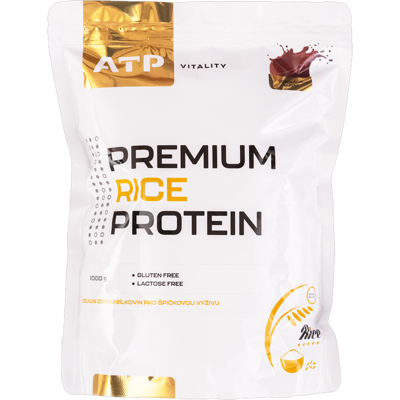 ATP Premium Rice Protein 1000g - čokoláda, nugát ATP Premium Rice Protein 1000g - čokoláda, nugát