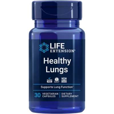 Life Extension Zdravé Plíce - Podpora Dýchání - 30 Vegetariánských Kapslí Life Extension Zdravé Plíce - Podpora Dýchání - 30 Vegetariánských Kapslí