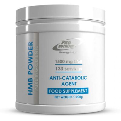 Pro Nutrition HMB Powder 200 g Pro Nutrition HMB Powder 200 g