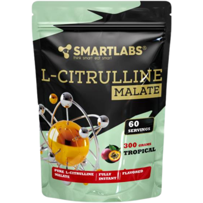 Smartlabs L-Citrulline Malate 300g - citron Smartlabs L-Citrulline Malate 300g - citron