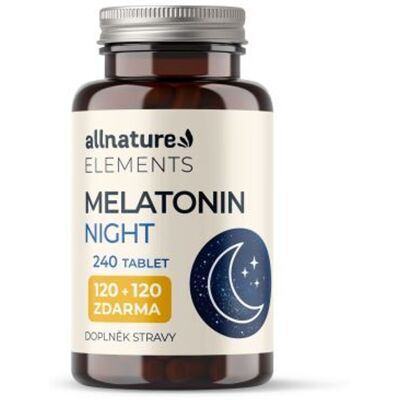 Allnature Elements Melatonin night 240 tablet Allnature Elements Melatonin night 240 tablet