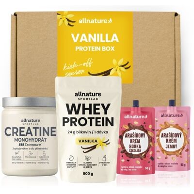 Allnature Vanilla Protein Box 4 ks Allnature Vanilla Protein Box 4 ks