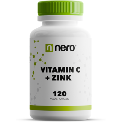 NERO Vitamin C + Zinek 120 kapslí NERO Vitamin C + Zinek 120 kapslí