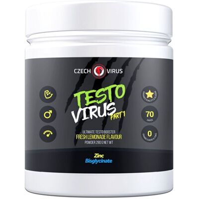 Czech Virus - Testo Virus Part 1 - Limonáda - 280 g - Doplnek stravy Czech Virus - Testo Virus Part 1 - Limonáda - 280 g - Doplnek stravy
