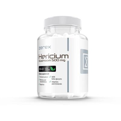 Zerex Hericium 500mg - paměť a soustředění - 90 měkkých kapslí - Supplement Zerex Hericium 500mg - paměť a soustředění - 90 měkkých kapslí - Supplement