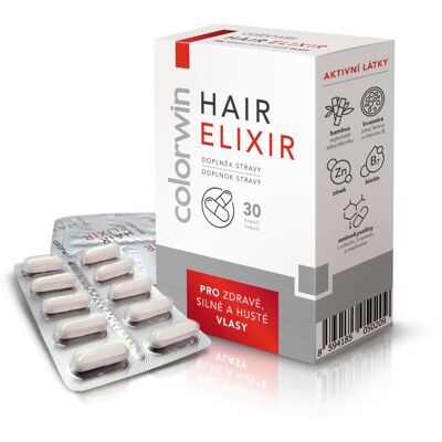 Colorwin Hair Elixir 30 kapslí Colorwin Hair Elixir 30 kapslí