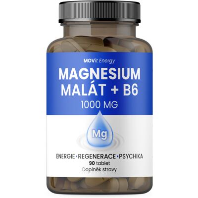 MOVIT Malát hořčíku 1000 mg B6 - Doplněk MOVIT Malát hořčíku 1000 mg B6 - Doplněk