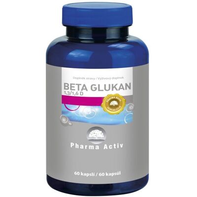 Pharma Activ Beta Glukan 1,3/1,6 D 250 mg - Doplněk stravy Pharma Activ Beta Glukan 1,3/1,6 D 250 mg - Doplněk stravy