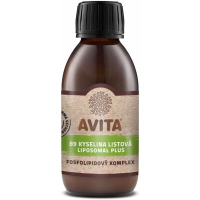 AVITA B9 Kyselina listová liposomal plus 200 ml AVITA B9 Kyselina listová liposomal plus 200 ml