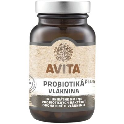 AVITA Probiotika plus vláknina 60 tablet AVITA Probiotika plus vláknina 60 tablet
