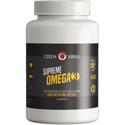 Czech Virus Supreme Omega 3 - 90 kapslí Czech Virus Supreme Omega 3 - 90 kapslí
