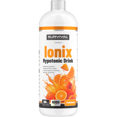 Survival Ionix Hypotonic Drink 1000 ml pomeranč Survival Ionix Hypotonic Drink 1000 ml pomeranč