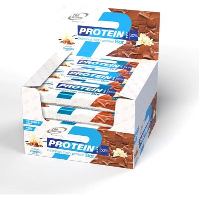 Pro Nutrition Protein Bar 12 x 40 g - vanilka s karamelovou vrstvou Pro Nutrition Protein Bar 12 x 40 g - vanilka s karamelovou vrstvou