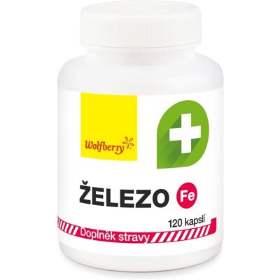 Wolfberry Železo 120 kapslí Wolfberry Železo 120 kapslí
