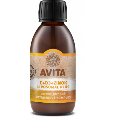 AVITA C+D3+Zinek Liposomal Plus 200 ml AVITA C+D3+Zinek Liposomal Plus 200 ml