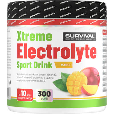 Survival Xtreme Electrolyte Sport Drink 300 g mango Survival Xtreme Electrolyte Sport Drink 300 g mango