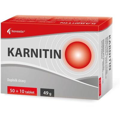 Noventis Karnitin 50+10 tablet Noventis Karnitin 50+10 tablet