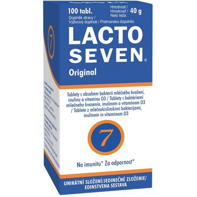 Vitabalans Lacto Seven 100 doplněk probiotik Vitabalans Lacto Seven 100 doplněk probiotik
