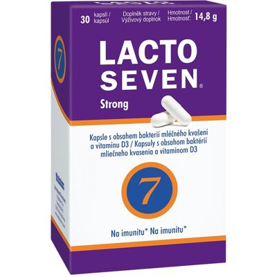 Vitabalans LactoSeven Strong 30 kapslí Vitabalans LactoSeven Strong 30 kapslí
