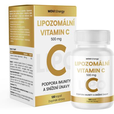 MOVIT ENERGY Movit Liposomální Vitamin C 500 mg - Doplněk stravy MOVIT ENERGY Movit Liposomální Vitamin C 500 mg - Doplněk stravy